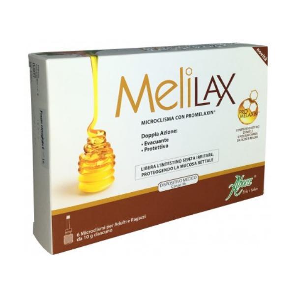 SHORT LIFE - Microclisma pentru Adulti MeliLax Aboca, 6 buc x 10g