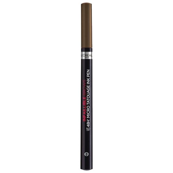 Creion de Sprancene - L&#039;Oreal Paris Micro Tatouage Unbelieva Brow, nuanta 3.0 Brunette, 5 g