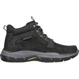 Ghete barbati Skechers Relaxed Fit Respected - Boswell 204454BLK, 45, Negru