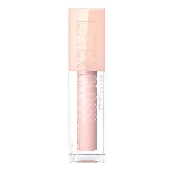 Luciu de Buze - Maybelline New York Lifter Gloss, nuanta 002 Ice, 5.4 ml