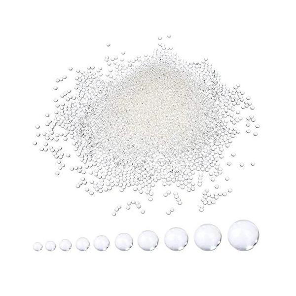 Bile decorative din hidrogel, Incolor (transparent), 10g, biodegradabile