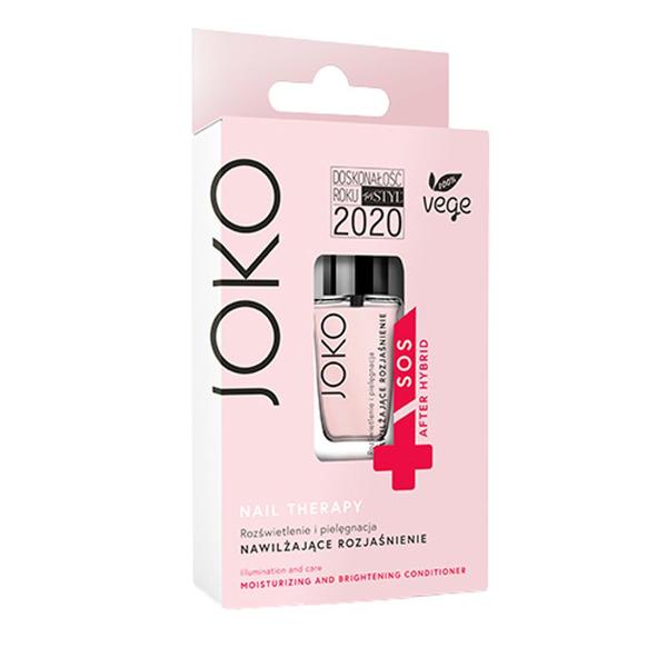 Tratament de Unghii - Joko 100% Vege SOS After Hybrid Nails Therapy, varianta 08 Moisturizing Brightening, 11 ml