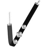 Colier Choker din Catifea, Lucy Style 2000, Silver, 1 buc