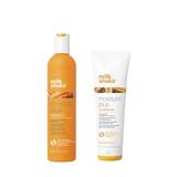 Pachet Hidratant pentru Par Uscat - Milk Shake Moisture Plus: Sampon Milk Shake Moisture Plus Shampoo, 300 ml + Balsam Milk Shake Moisture Plus Conditioner, 250 ml