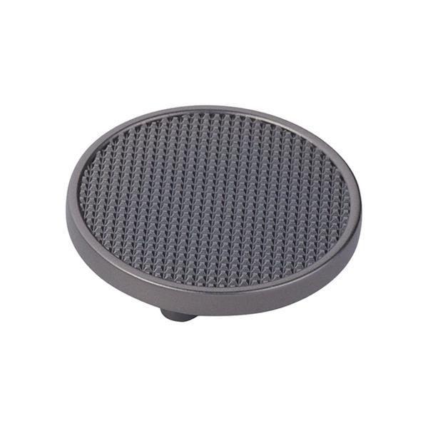 Buton pentru mobila Selin, finisaj negru gun metal CB, 16 mm