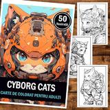 carte-de-colorat-pentru-adulti-50-de-ilustratii-cyborg-cats-106-pagini-3.jpg