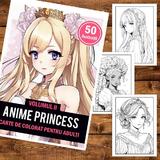 carte-de-colorat-pentru-adulti-50-de-ilustratii-anime-princesses-volumul-ii-106-pagini-2.jpg