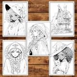 carte-de-colorat-pentru-adulti-50-de-ilustratii-anime-witches-106-pagini-4.jpg