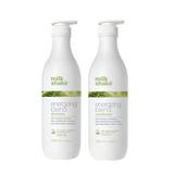 Pachet pentru Par Fin, Subtire si Fragil - Milk Shake Energizing Blend: Sampon Energizing Blend Shampoo, 1000 ml + Balsam Energizing Blend Conditioner, 1000 ml