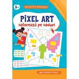 Pixel art. Coloreaza pe coduri 5 ani+, editura Alias