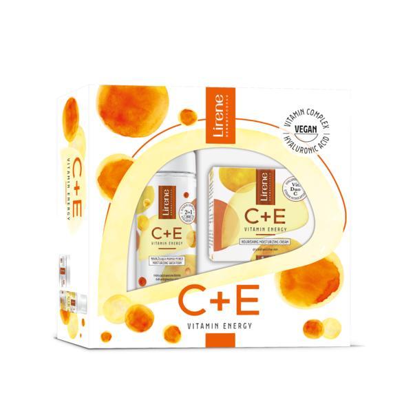 Set cadou C+E Vitamin Energy Contine Crema hranitoare si hidratanta 50ml + Spuma hidratanta 150ml