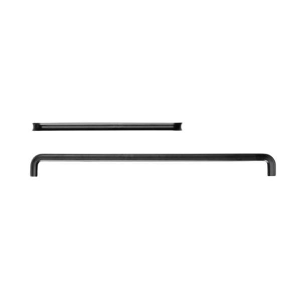 Maner pentru mobila Lipp, finisaj negru mat, L:205 mm