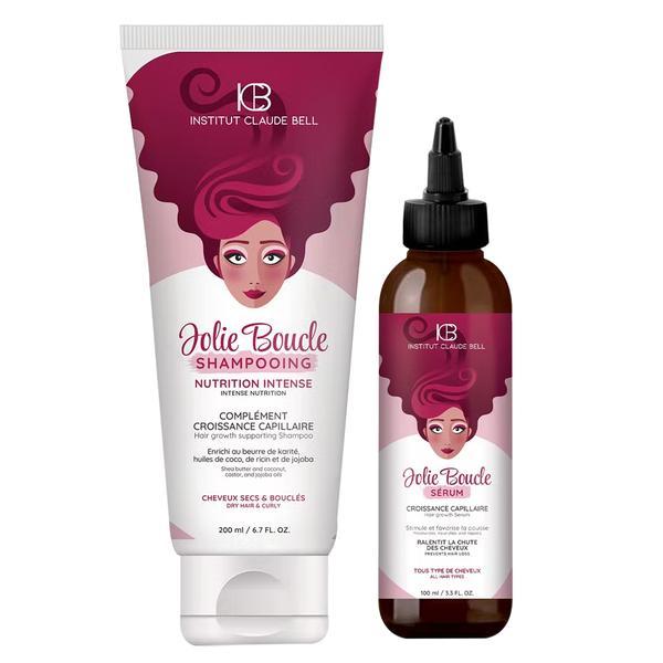 Pachet Promo cresterea parului Jolie Boucle Sampon 200 ml + Ser 100 ml, ICB