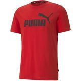 Tricou barbati Puma Essentials Logo 58666611, XXL, Rosu