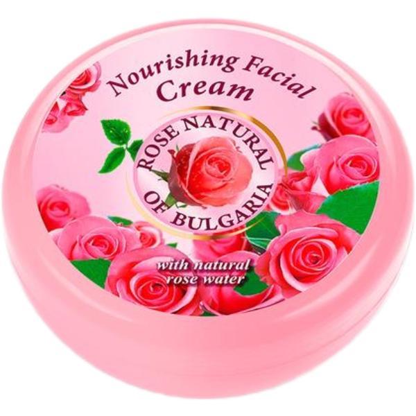 Crema de fata hranitoare Bulfresh White Rose Natural cu apa naturala de trandafiri 150 ml