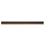 Maner pentru mobila Angle, finisaj maro metalizat, L 1480 mm