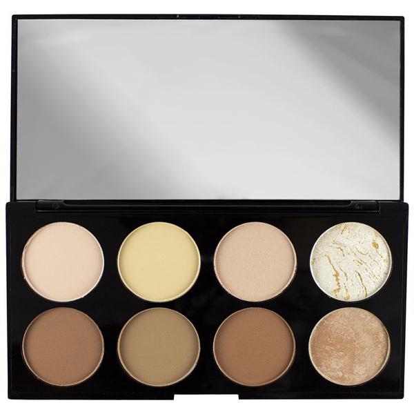 Paleta pentru Contur - Makeup Revolution Ultra Contour Palette, 1 buc