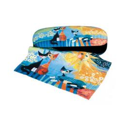 Etui cu textil și protecție ochelari, rosina w, dolce vita
