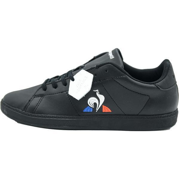 Pantofi sport unisex Le Coq Sportif Courtset Triple Trainers 2320374, 43, Negru