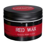 Ceara Modelatoare cu Pigment Rosu - Dhermia Crazy Color Red Wax Quick Hair Color, 80ml