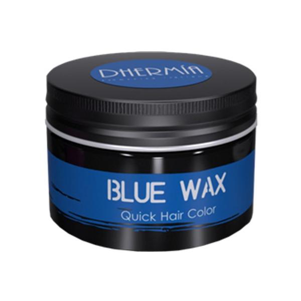 Ceara Modelatoare cu Pigment Albastru - Dhermia Crazy Color Blue Wax Quick Hair Color, 80ml image