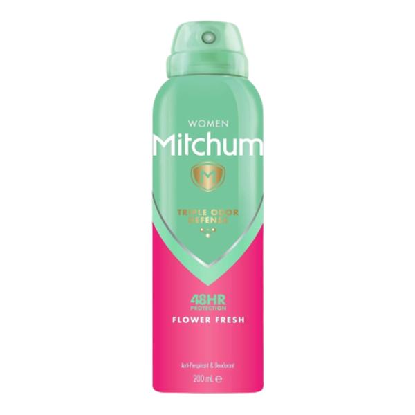 Deodorant Antiperspirant Spray - Mitchum Flower Fresh Women Deodorant Spray 48hr, 200 ml