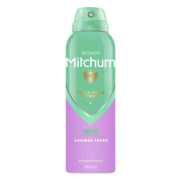 Deodorant Antiperspirant Spray - Mitchum Shower Fresh Women Deodorant Spray 48hr, 200 ml