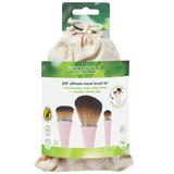 Kit Pensule pentru Machiaj - EcoTools 360° Ultimate Travel Brush Kit, 1 set