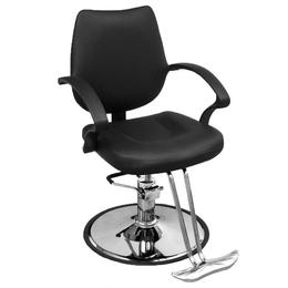 Scaun profesional de frizer D&S, cu piele artificiala