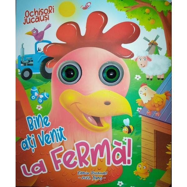 Bine ati venit la ferma!. Ochisori jucausi, editura Prichindel