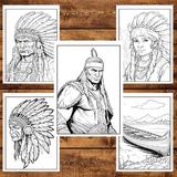 carte-de-colorat-50-de-ilustratii-native-americans-106-pagini-4.jpg