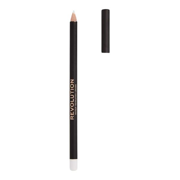 Creion de Ochi - Makeup Revolution Kohl Eyeliner, White, 1 buc image7