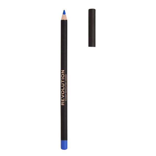 Creion de Ochi - Makeup Revolution Kohl Eyeliner, Blue, 1 buc image6
