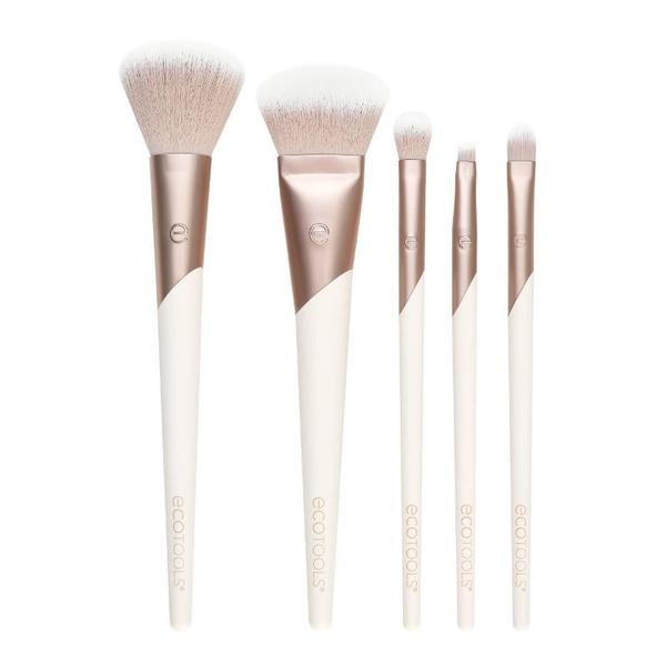 Set 5 Pensule pentru Machiaj - EcoTools Luxe Natural Elegance Kit, 1 set