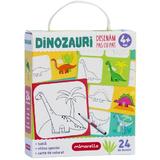 Dinozauri - Desenam Pas cu Pas 4+