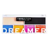Paleta de Farduri - Makeup Revolution Relove Colour Play Dreamer Shadow Palette, 1 buc
