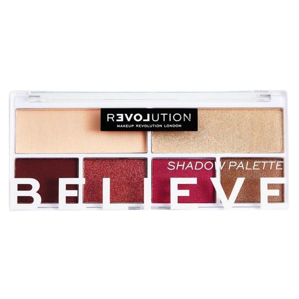 Paleta de Farduri - Makeup Revolution Relove Colour Play Believe Shadow Palette, 1 buc