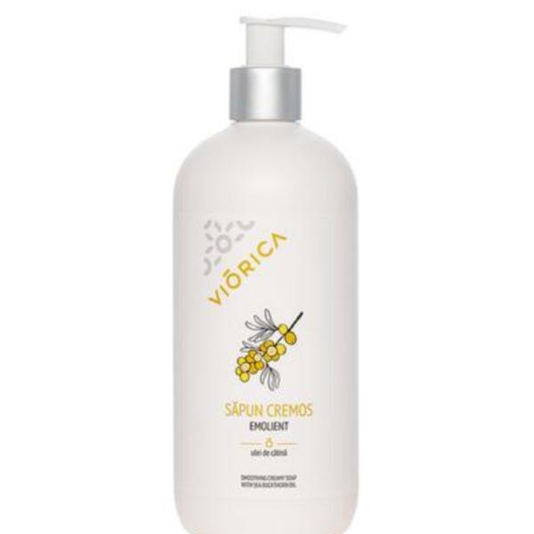 Sapun cremos Emolient, Viorica, 500 ml image5