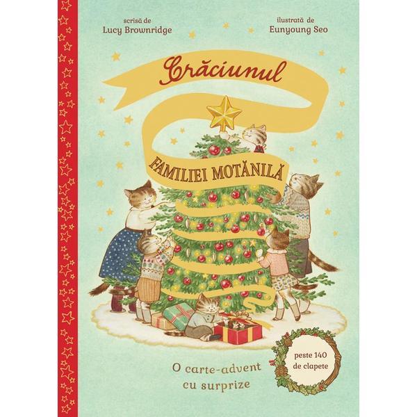 Craciunul familiei Motanila - Lucy Brownridge, Eunyoung Seo, editura Didactica Publishing House