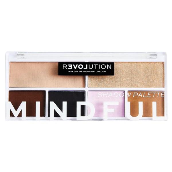 Paleta de Farduri - Makeup Revolution Relove Colour Play Love Mindful Shadow Palette, 1 buc