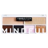 Paleta de Farduri - Makeup Revolution Relove Colour Play Love Mindful Shadow Palette, 1 buc