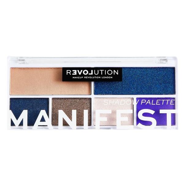 Paleta de Farduri - Makeup Revolution Relove Colour Play Manifest Shadow Palette, 1 buc
