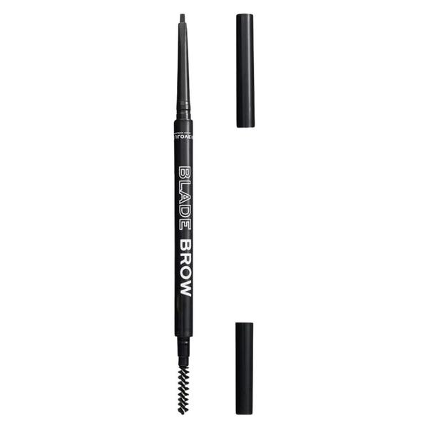 Creion pentru Sprancene cu Periuta - Makeup Revolution Relove Blade Brow Pencil, nuanta Granite, 0,1 g image13