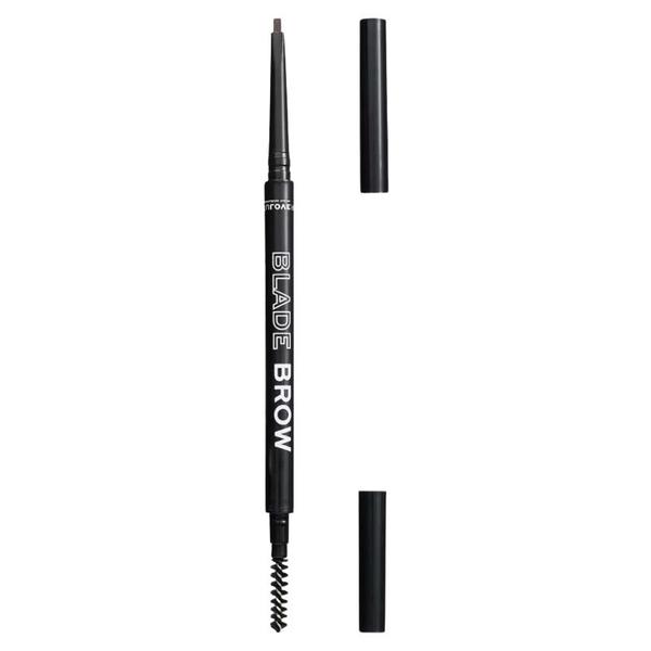 Creion pentru Sprancene cu Periuta - Makeup Revolution Relove Blade Brow Pencil, nuanta Brown, 0,1 g image14