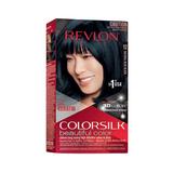 Vopsea de Par Revlon - Colorsilk, nuanta 12 Blue Black, 1 buc