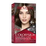 Vopsea de Par Revlon - Colorsilk, nuanta 41 Medium Brown, 1 buc