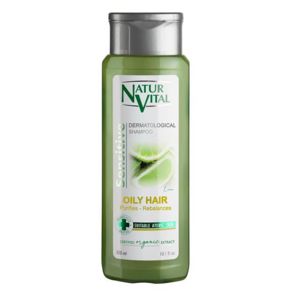 Sampon pentru par gras NaturVital, 300 ml