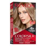 Vopsea de Par Revlon - Colorsilk, nuanta 70 Medium Ash Blonde, 1 buc