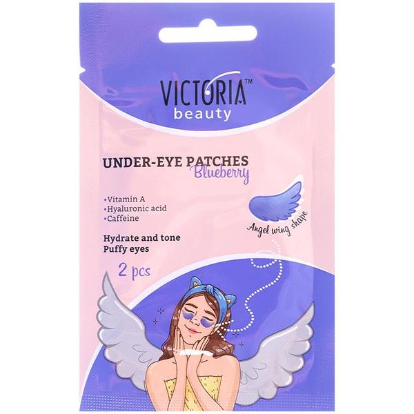 Plasturi Anticearcane Angel Wing cu Afine Victoria Beauty - Camco Under-Eye Patches with Blueberry, 8 g