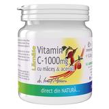 Vitamina C 1000 mg cu Maces, Acerola si Aroma de Portocala Pro Natura, Medica, 10 capsule